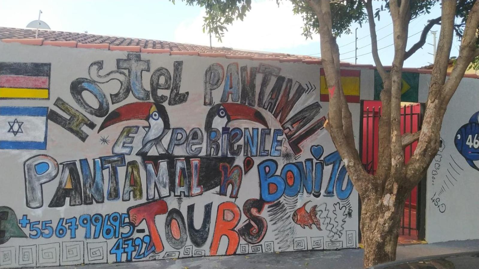 Hostel Pantanal Experience - Pantanal N' Bonito Tours Campo Grande  Ngoại thất bức ảnh